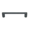 Sleek grey-colored metal bar with a modern design, perfect for contemporary interiors.